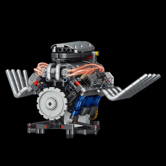 V8 Engine (665 pieces)