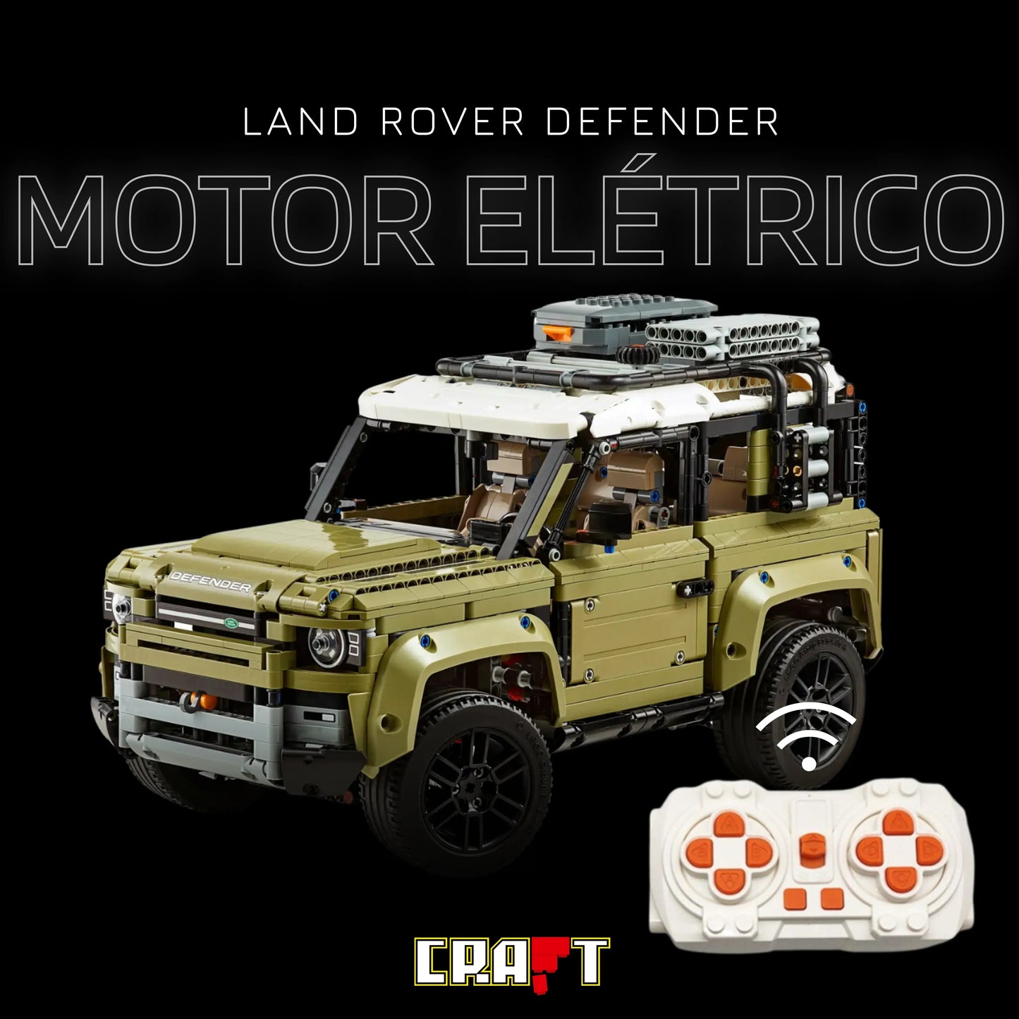 Electric Motor Kit for the Land Rover Defender