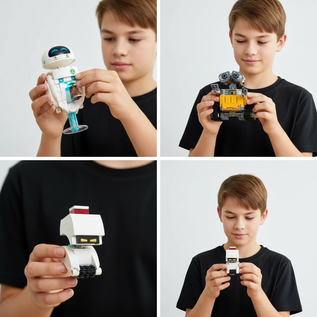 Wall-E and Eva (811 pieces)