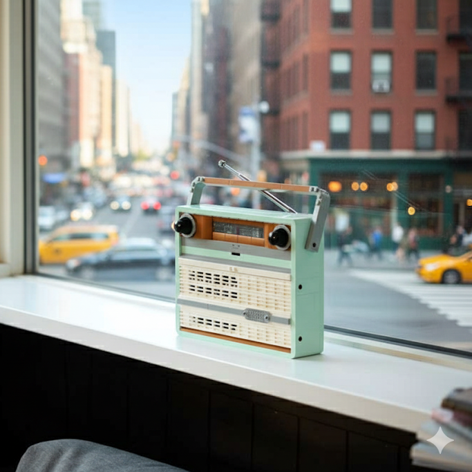 Retro Radio (906 pieces)
