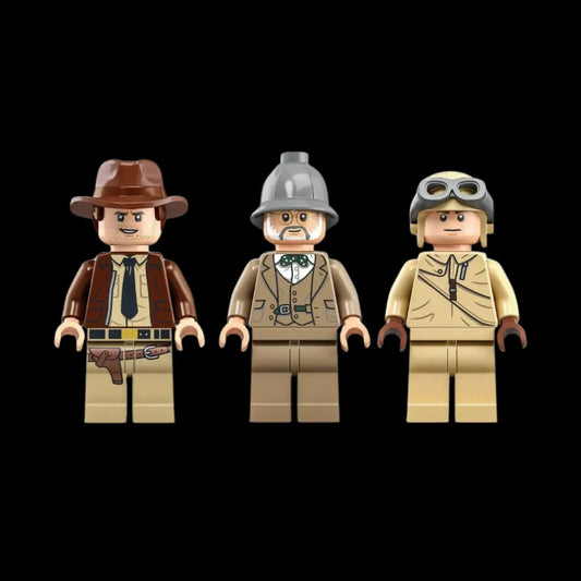 Indiana Jones Combat Plane (387 pcs)