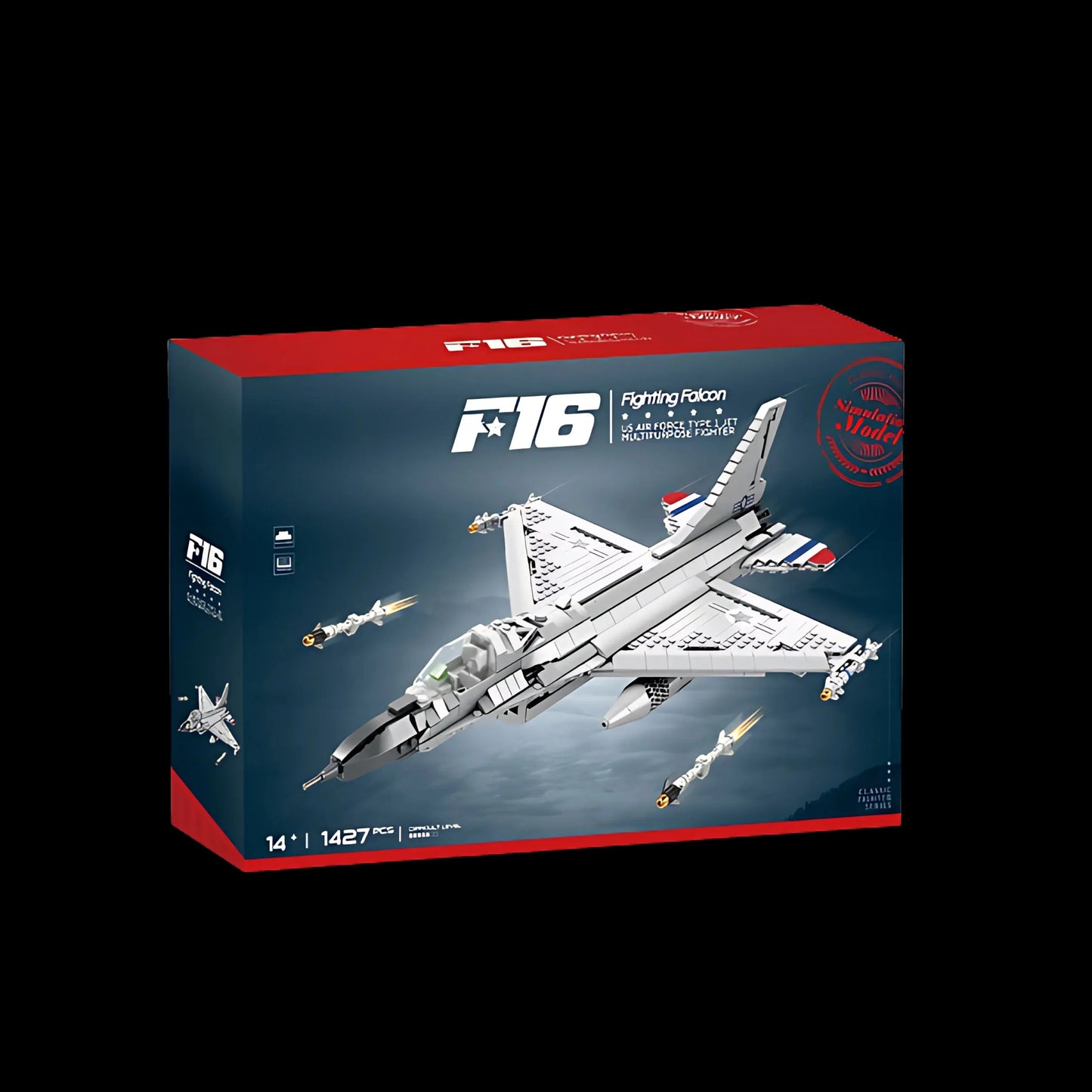 F-16 Fighter (1427 pieces)