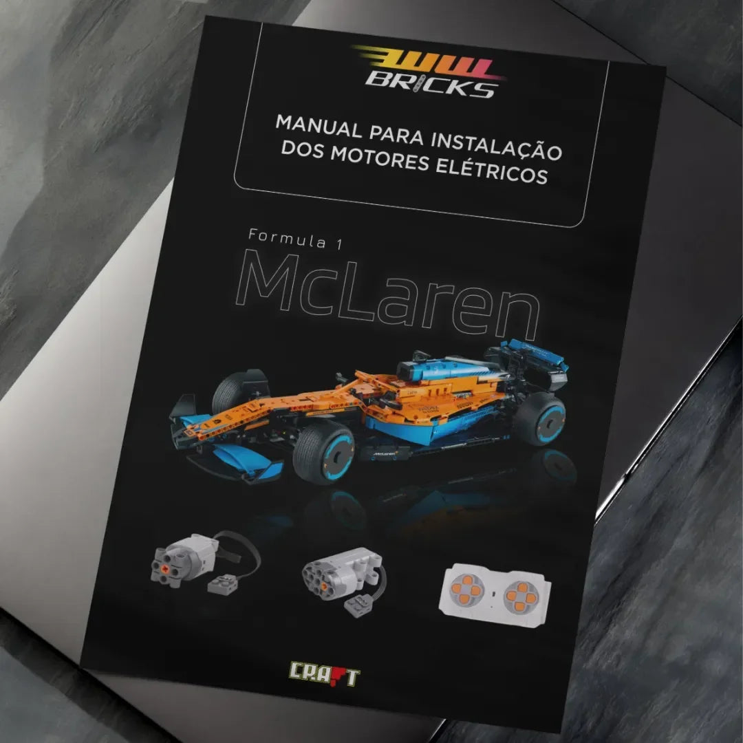 Manual to Turbocharge the McLaren F1 (1432 pcs)