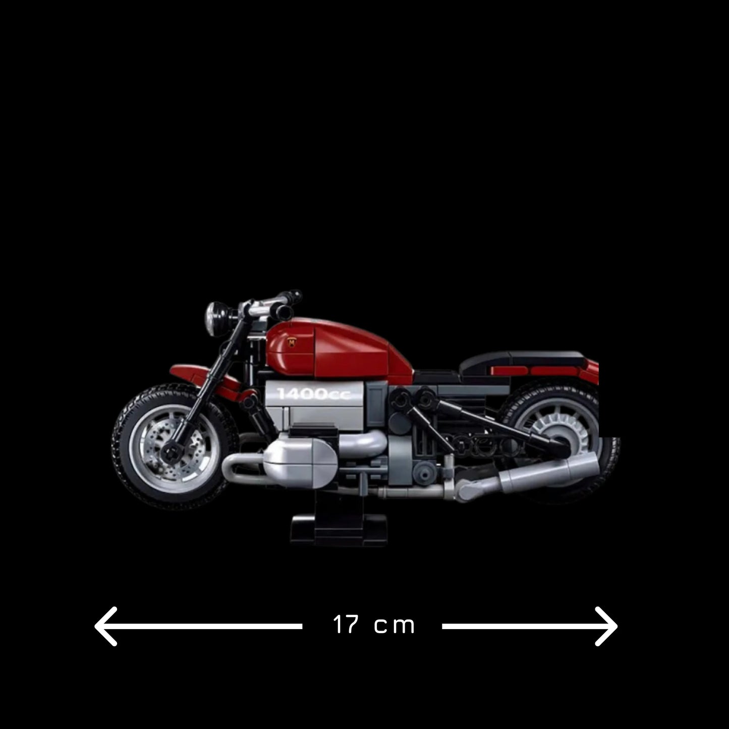 BMW R18 Motorcycle (222 pieces)