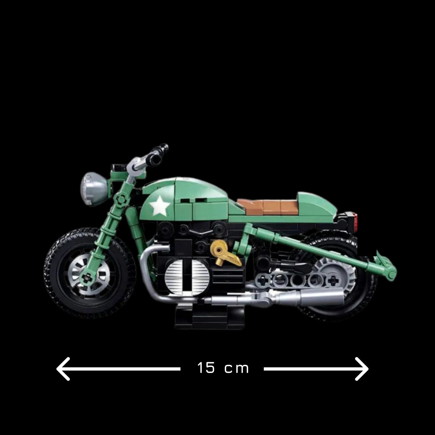 BMW R75 Motorcycle (215 pieces)