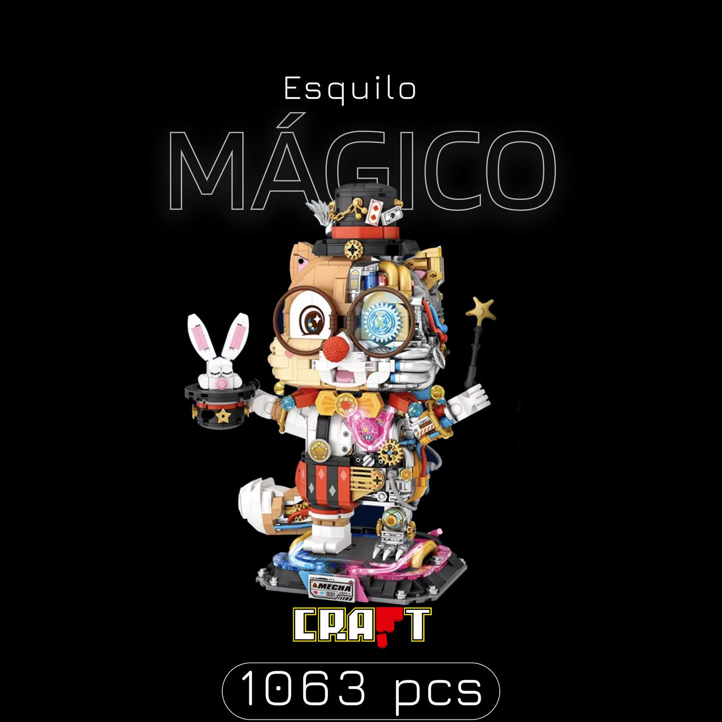 Magic Squirrel (1063 pieces)
