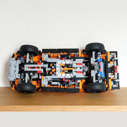 (75% OFF) Ford Raptor F-150 with real mechanics and a V6 Engine with moving pistons (1379 pieces)