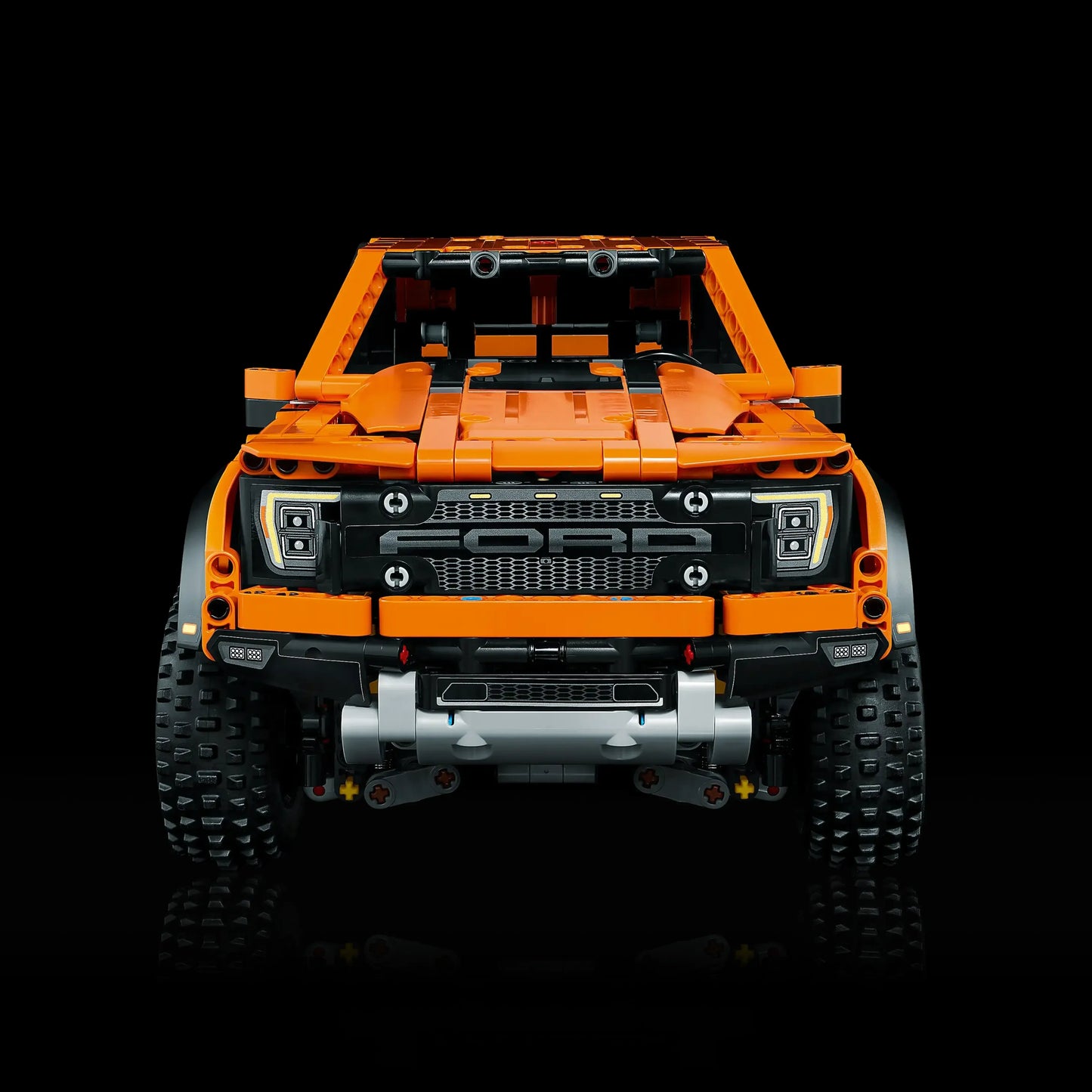 (75% OFF) Ford Raptor F-150 with real mechanics and a V6 Engine with moving pistons (1379 pieces)