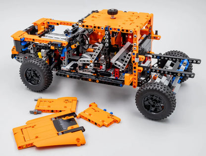 (75% OFF) Ford Raptor F-150 with real mechanics and a V6 Engine with moving pistons (1379 pieces)