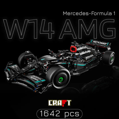(80% OFF) F1 of SEVEN-TIME WORLD CHAMPION Lewis Hamilton (1642 pieces)