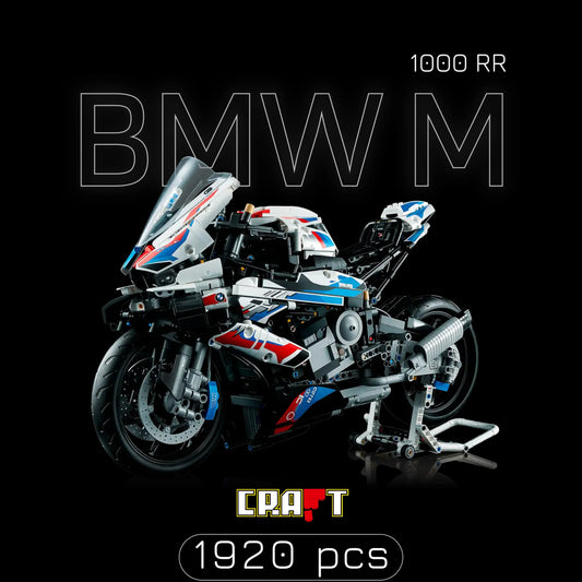 (64% OFF) BMW M 1000 RR 45 centimeters long and 27 cm tall (1920 pieces)