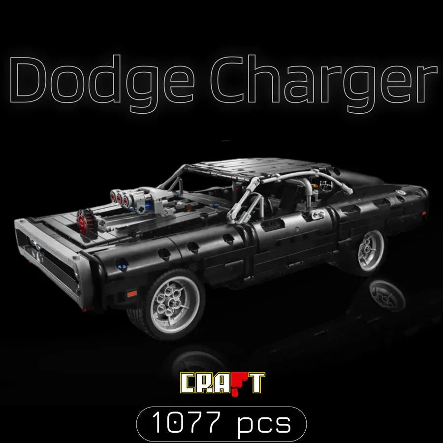(80% OFF) Vin Diesel's 1970 Dodge Charger from Fast and Furious (1077 pieces)