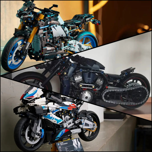 Buy Together! The Three Best-Selling Motorcycles (BMW M1000 RR, Yamaha MT-10SP, Harley Davidson)