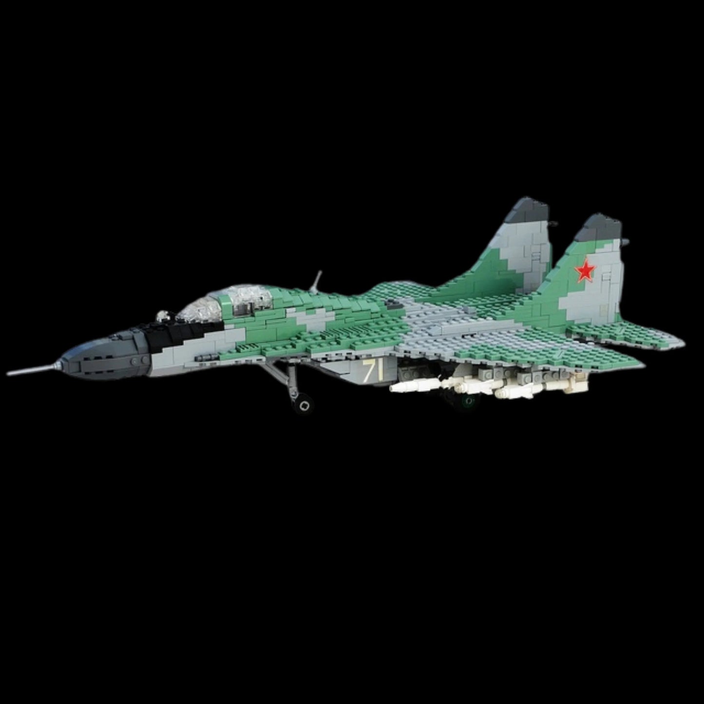 MiG-29 Fighter (1837 pcs)