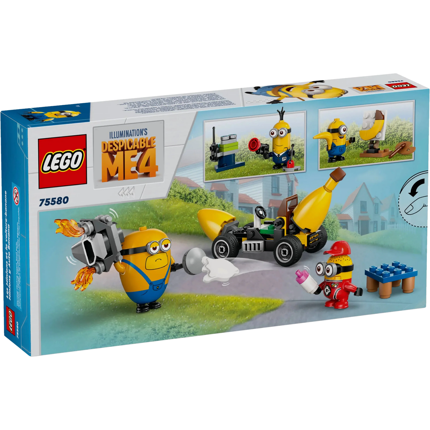 Despicable Me 4 - Minions and Banana Car (136 pieces)