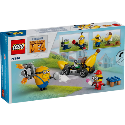 Despicable Me 4 - Minions and Banana Car (136 pieces)