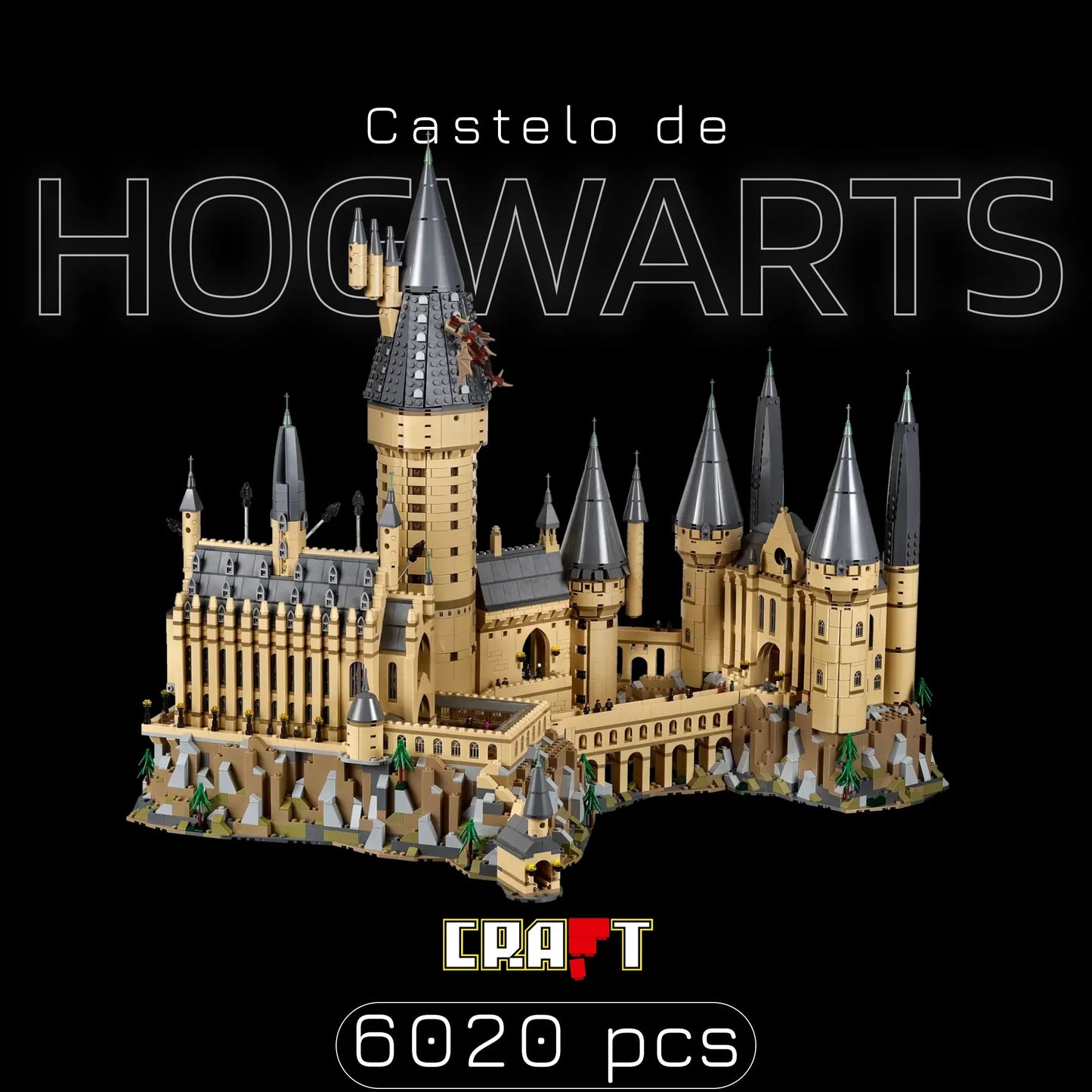 Hogwarts Castle (6020 pieces)