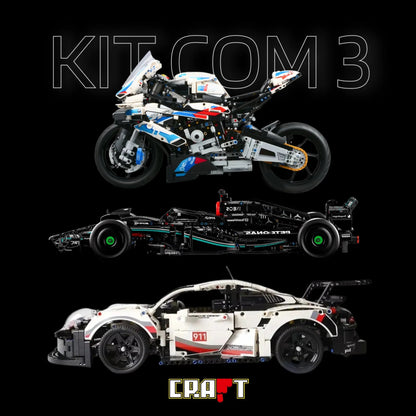 Buy Together! The Three Best-Selling Products (BMW M1000 RR, Mercedes AMG W14, Porsche 911 RSR)