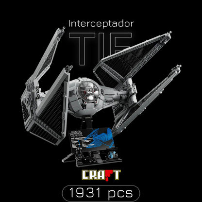 TIE Interceptor (1931 pieces)