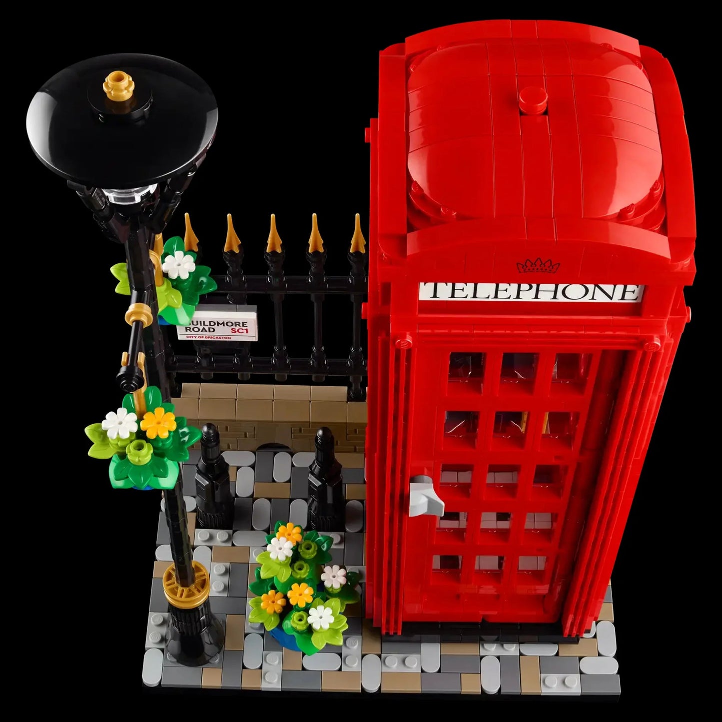 Red Telephone Box of London (1460 pieces)