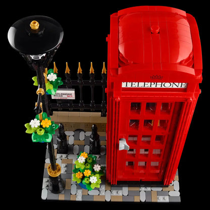 Red Telephone Box of London (1460 pieces)