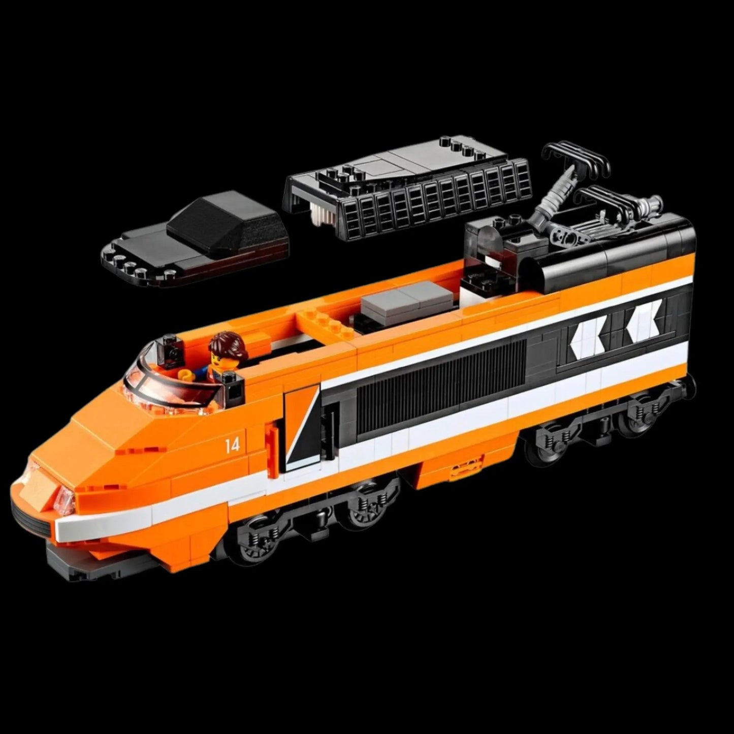 Electric Motor Train (1260 pieces)