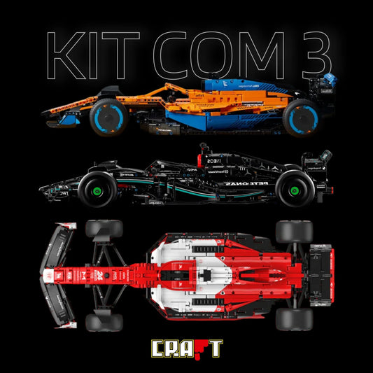 Buy Together! The Three Best-Selling Formula 1 Cars (Alfa Romeo, Mercedes-AMG W14, McLaren)