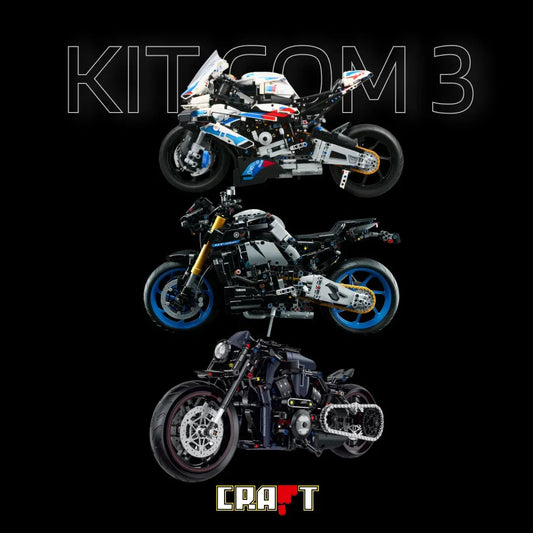 Buy Together! The Three Best-Selling Motorcycles (BMW M1000 RR, Yamaha MT-10SP, Harley Davidson)