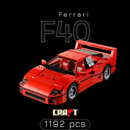 Ferrari F40 (1192 pieces)