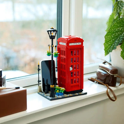 Red Telephone Box of London (1460 pieces)