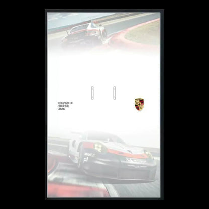 Acrylic Frame - Porsche 911 RSR