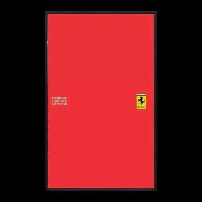 Acrylic Frame - Ferrari 488 GTE