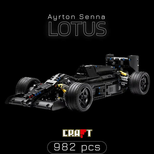 Formula 1 - Lotus No. 12 of Ayrton Senna (982 pieces)