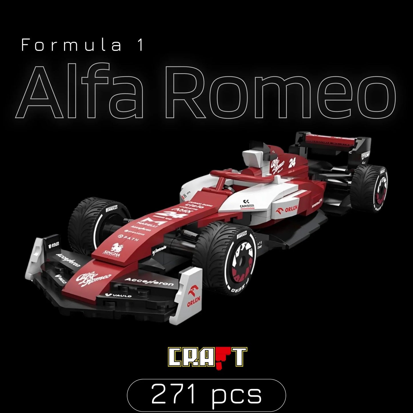 Formula 1 - Alfa Romeo ORLEN C42 (271 pieces)