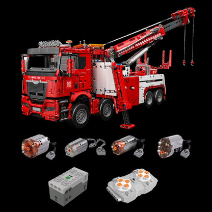 Red Tow Truck (4,883 pieces)