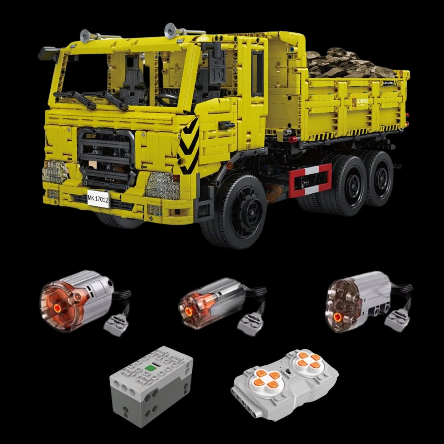 Tri-Directional Dump Truck (3206 pieces)