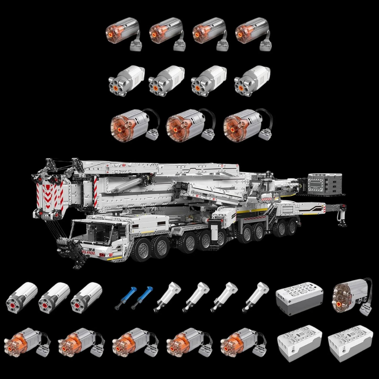 Liebherr LTM11200 Crane (8506 pieces)