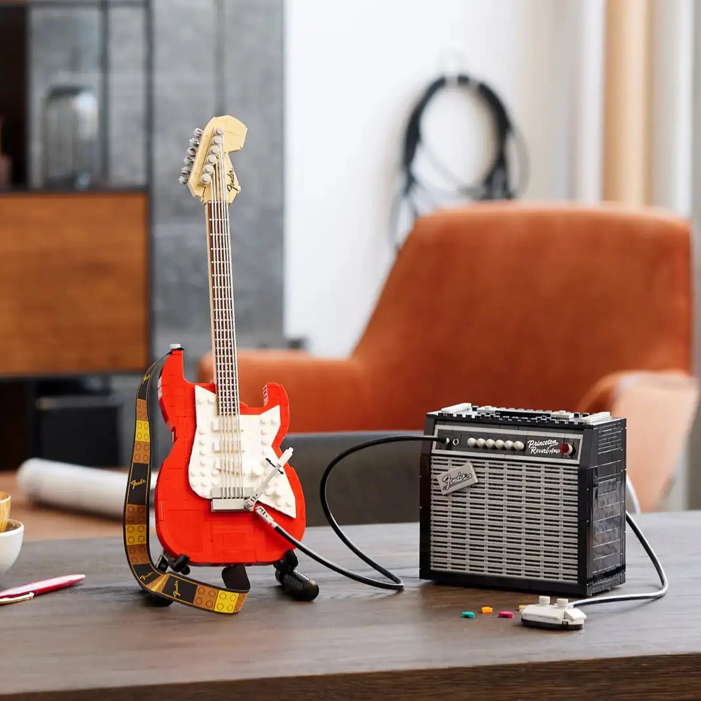 Stratocaster Guitar (1074 pieces)