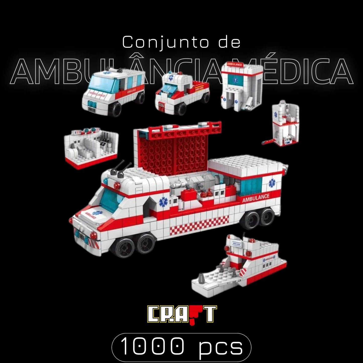 Medical Ambulance (1000 pieces)