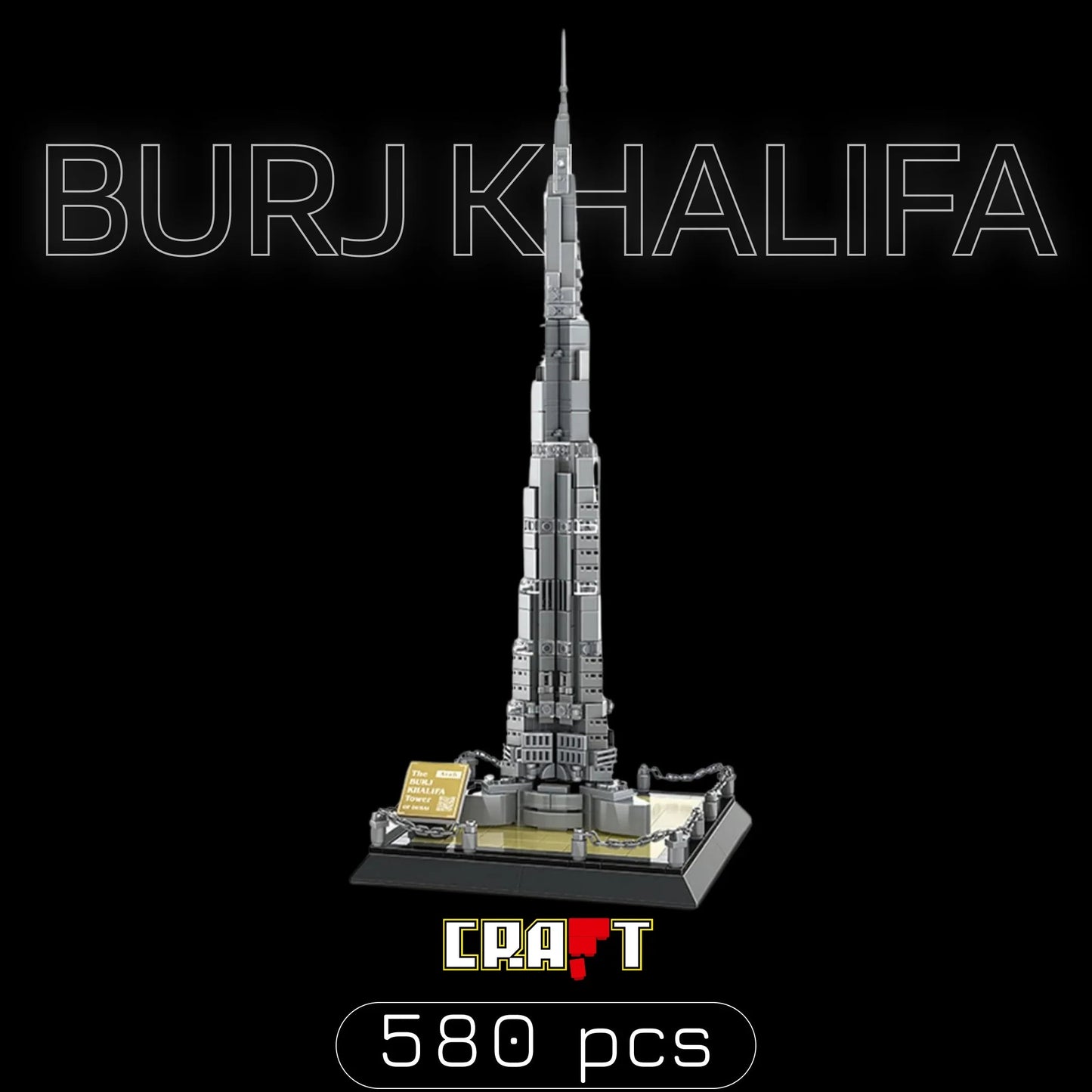 Burj Khalifa (580 pieces)