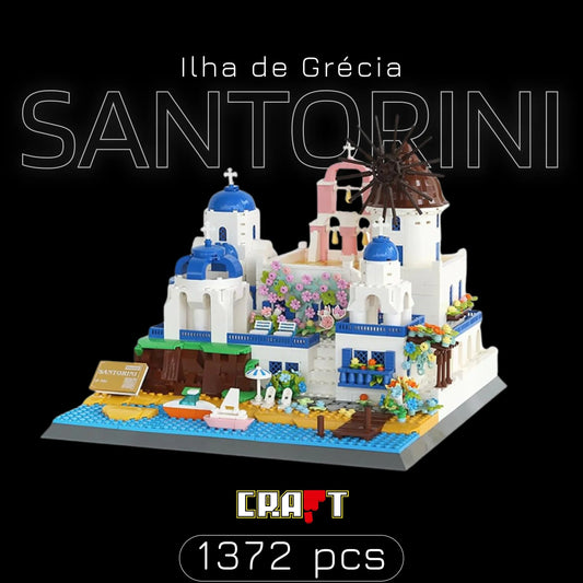 Santorini Island - Greece (1372 pieces)