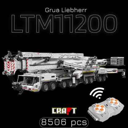 Liebherr LTM11200 Crane (8506 pieces)