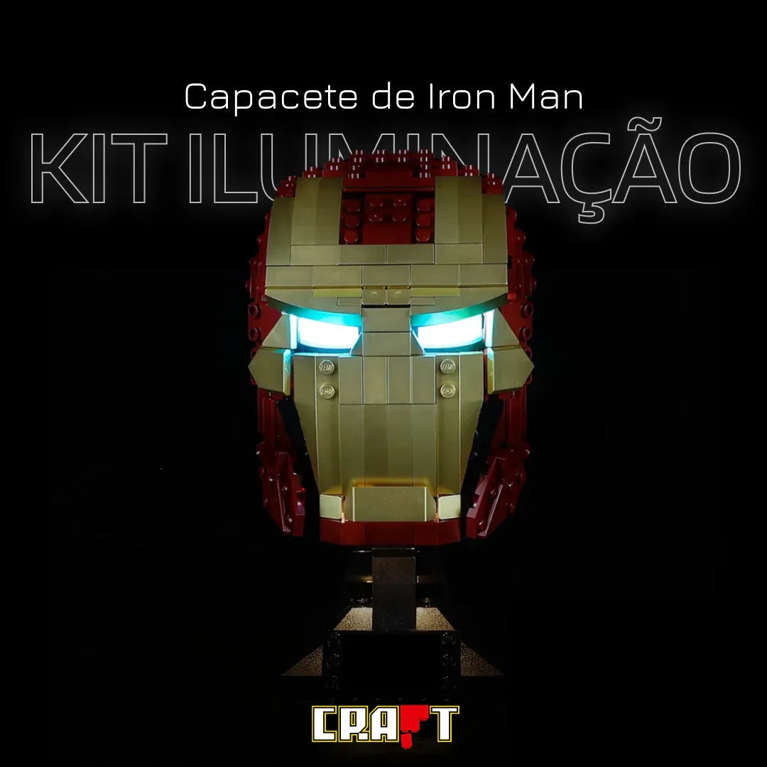 Lighting for Iron Man Helmet