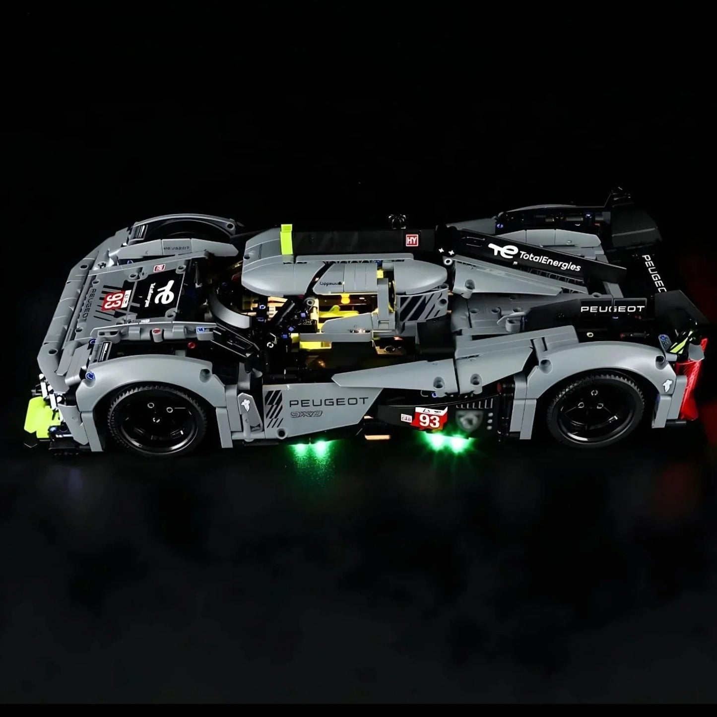 Lighting for the Peugeot 9X8 Hypercar
