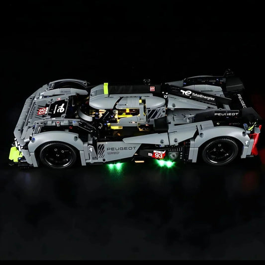 Lighting for the Peugeot 9X8 Hypercar