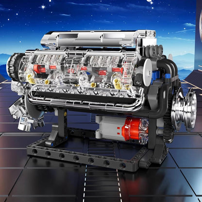 V8 Engine (535 pieces)