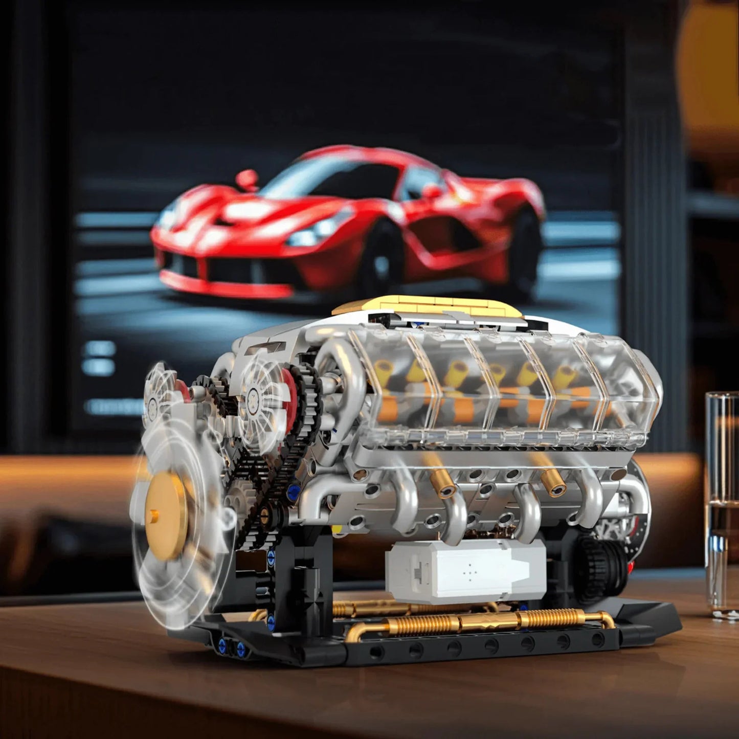 V8 Engine (692 pieces)
