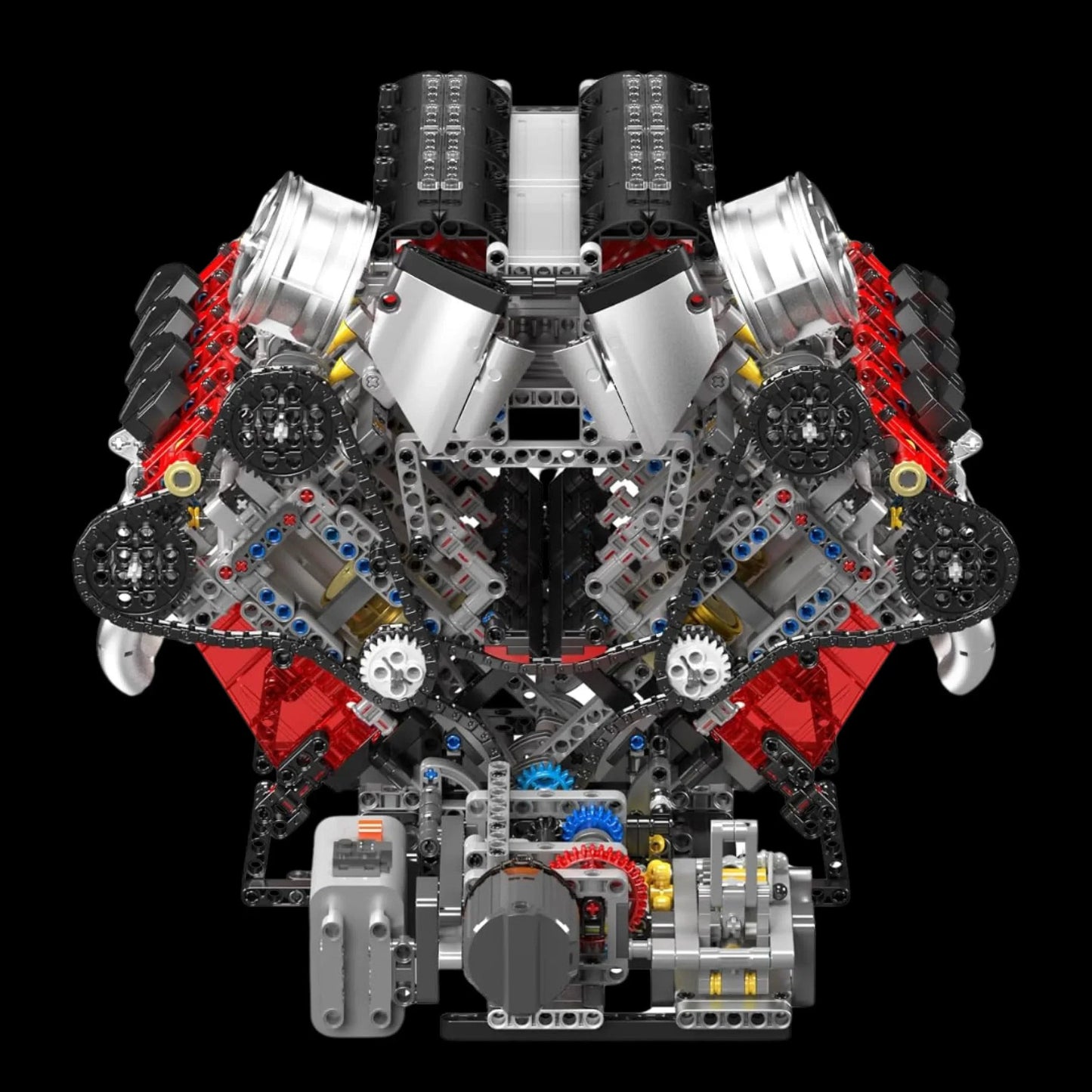 V8 Engine (2718 pieces)