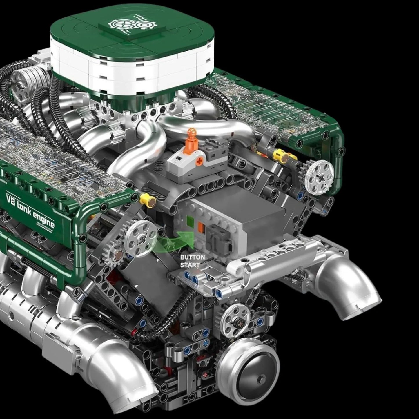 V8 Engine (2250 pieces)