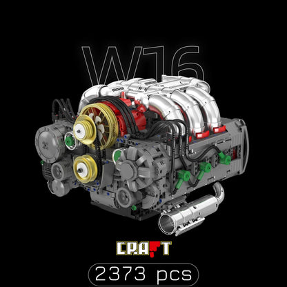 Motor W16 (2373 pieces)